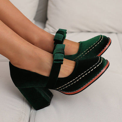 Clair Block Heels