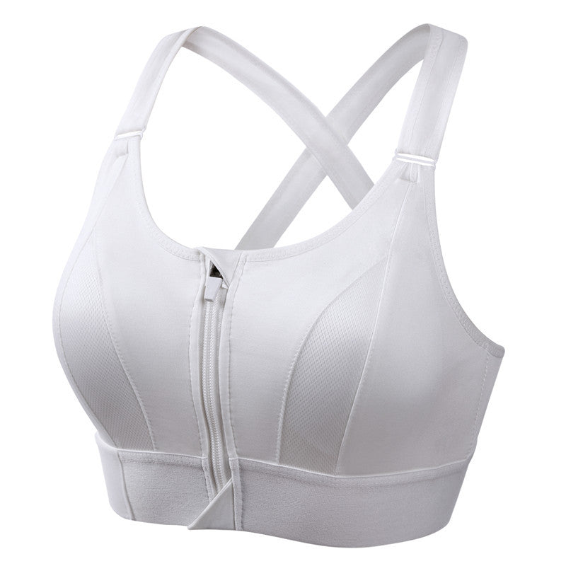Women's Comfort Bra Zip Front Supportive