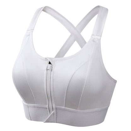 Women's Comfort Bra Zip Front Supportive