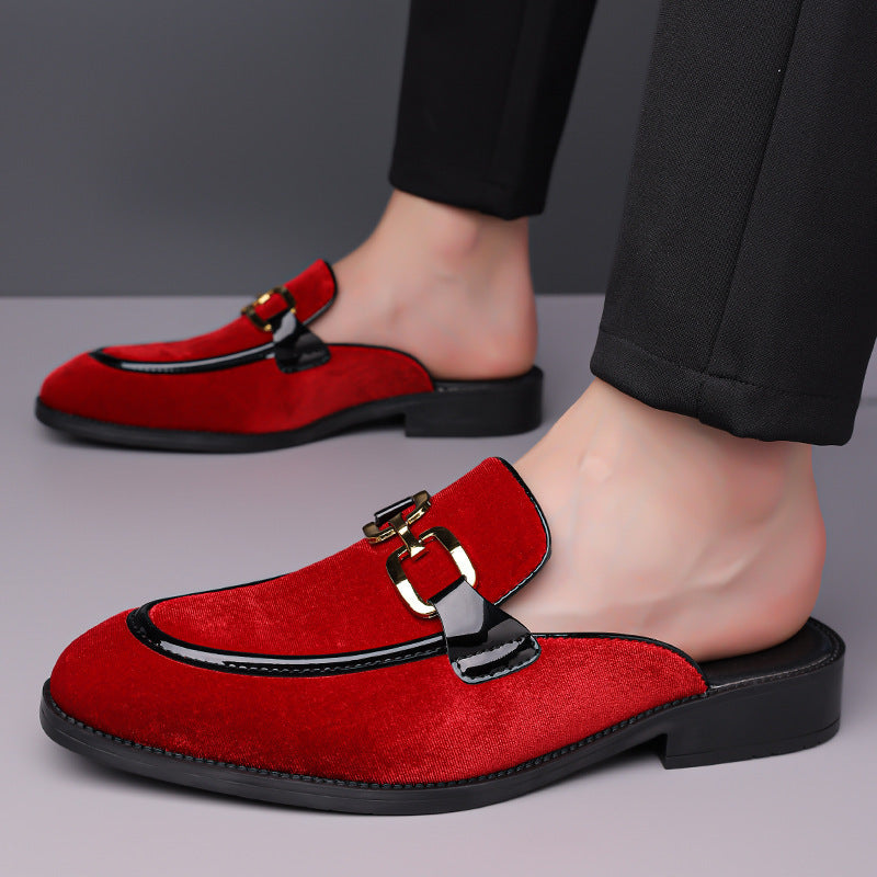 Daro Women's Velvet Mule Loafers - 
Fashinoza