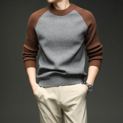 Rowan Women's Two-Tone Wool Sweater - 
Fashinoza