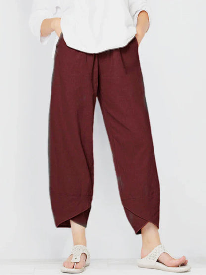 Women's Lightweight Cropped Summer Pants