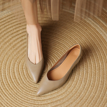 Nera Genuine Leather Heels