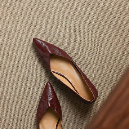 Emry Genuine Leather Pumps