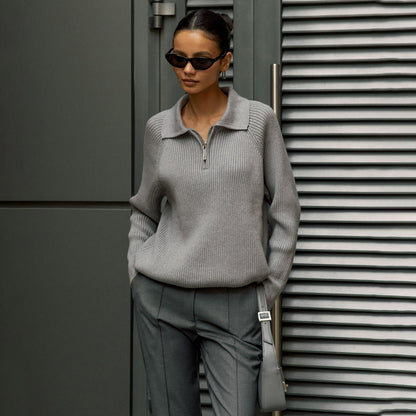 Women's Quarter-Zip Sweater