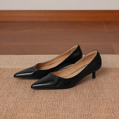 Relle Genuine Leather Heels