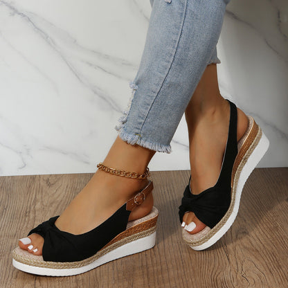 Women's Open-Toe Wedge Sandals Comfortable