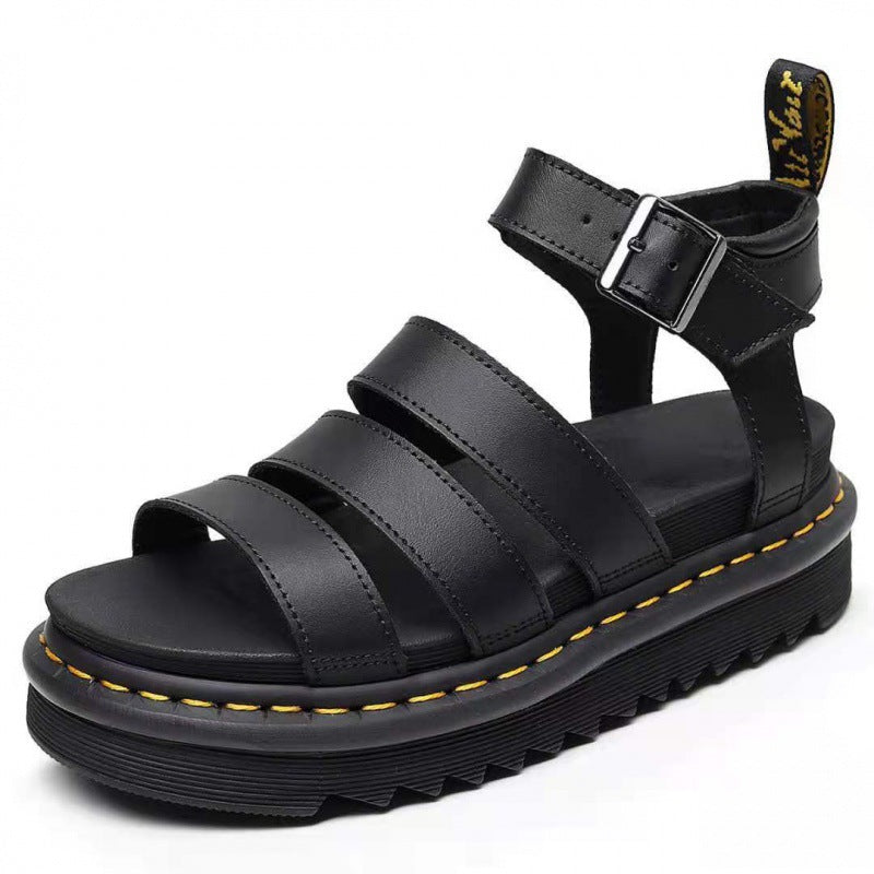 Women's Strappy Platform Sandals - Fashinoza