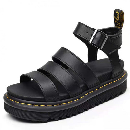 Women's Strappy Platform Sandals - Fashinoza