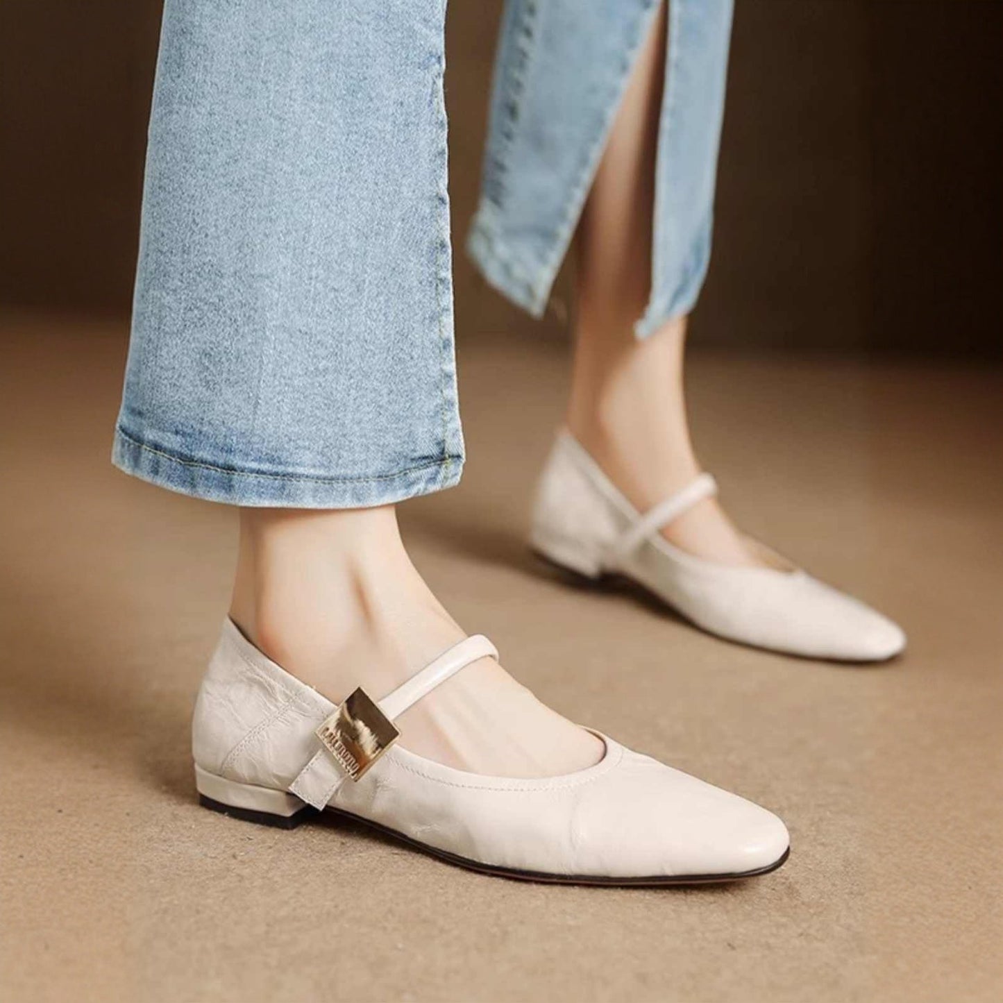 Ulan Genuine Leather Pumps