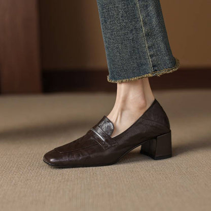 Zale Genuine Leather Heel
