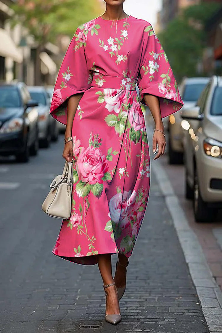 Serelinne | Women’s Bold Statement Midi Dress