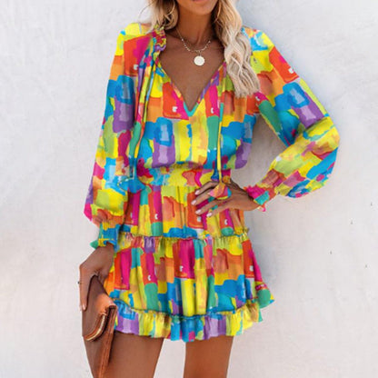 Women's Floral Mini Dress