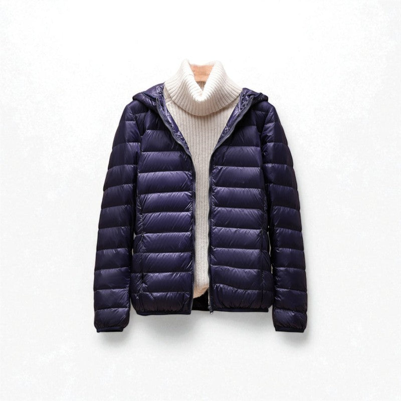 Wendy Women's Hooded Puffer Jacket - 
Fashinoza