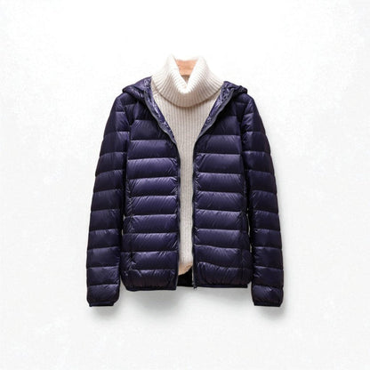 Wendy Women's Hooded Puffer Jacket - 
Fashinoza