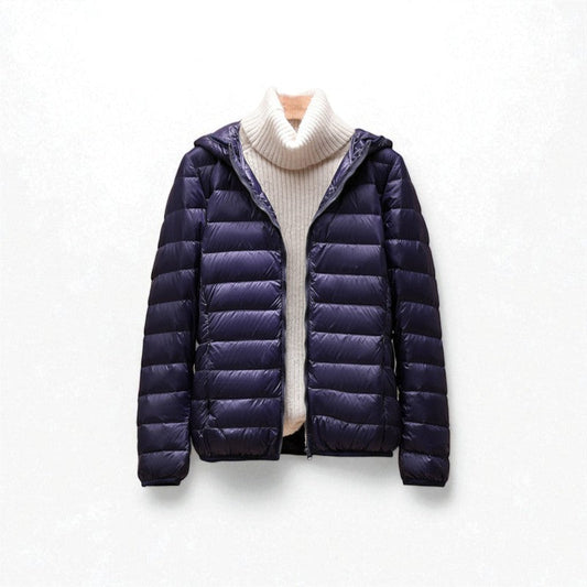 Wendy Women's Hooded Puffer Jacket - 
Fashinoza