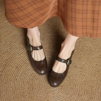 Women’s Elva Genuine Leather Shoes