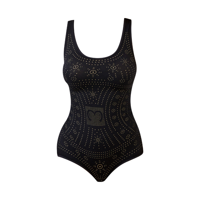Women's Sleeveless Shapewear Bodysuit Scoop Neck