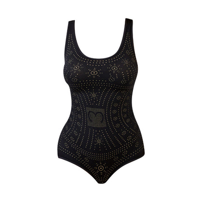 Women's Sleeveless Shapewear Bodysuit Scoop Neck