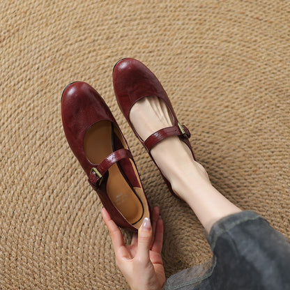 Women’s Elva Genuine Leather Shoes