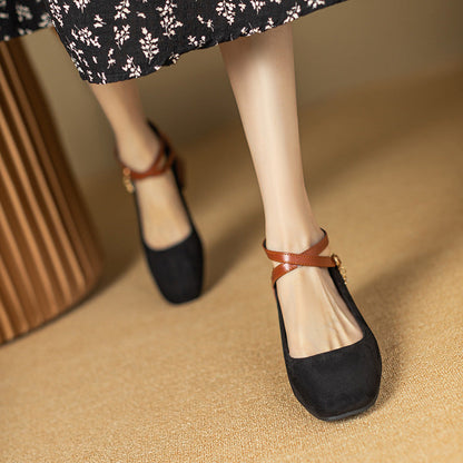 Avira Suede Heels