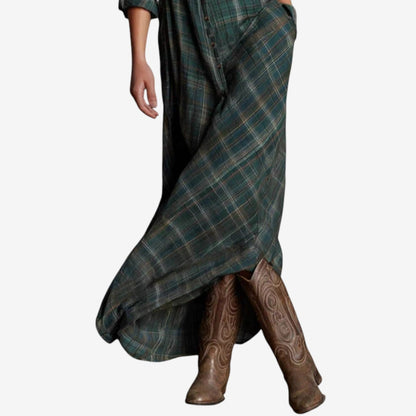 Women's Minimalist Collared Dress