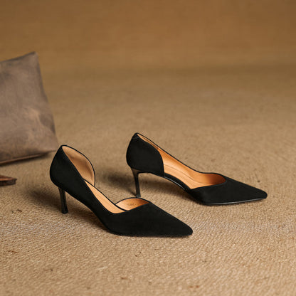 Nuva Genuine Leather Heels