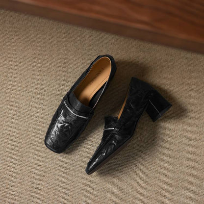 Zale Genuine Leather Heel