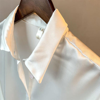 Mirela Satin Shirt