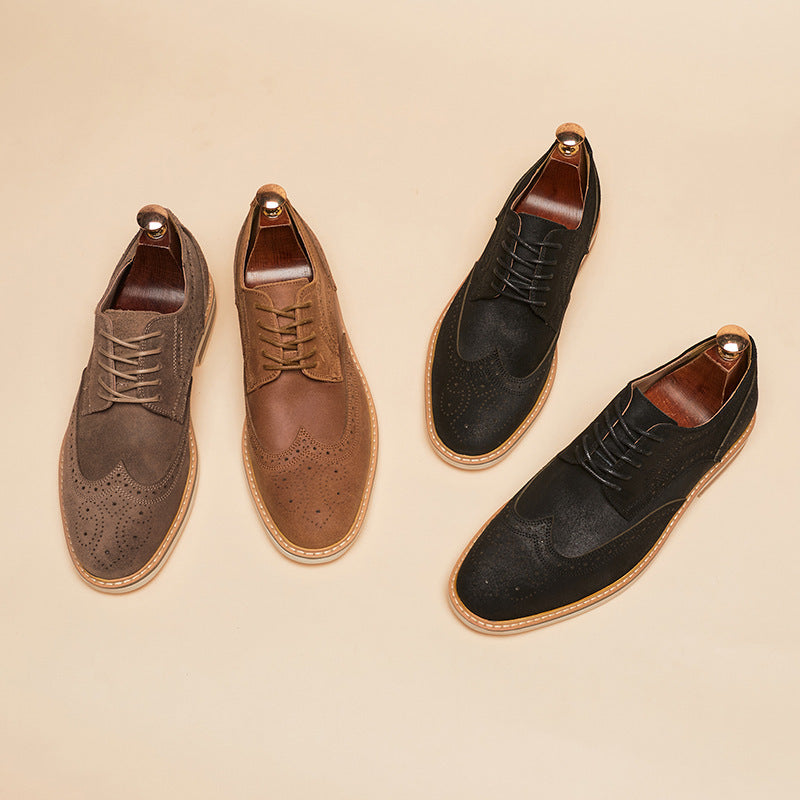 Men's Zaviar Genuine Leather Shoes