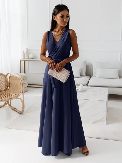 Charlotte | Women Wedding Guest Wrap Maxi Dress