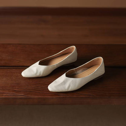 Darsi Genuine Leather Flats