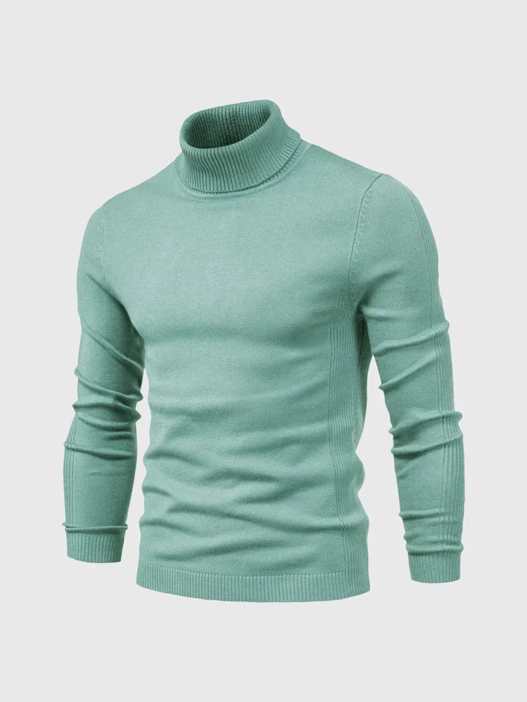 Men's Turtleneck Sweater Washable