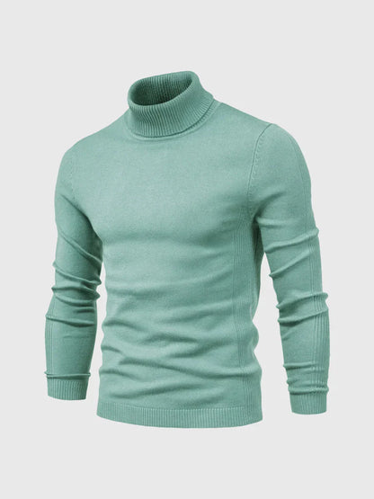 Men's Turtleneck Sweater Washable