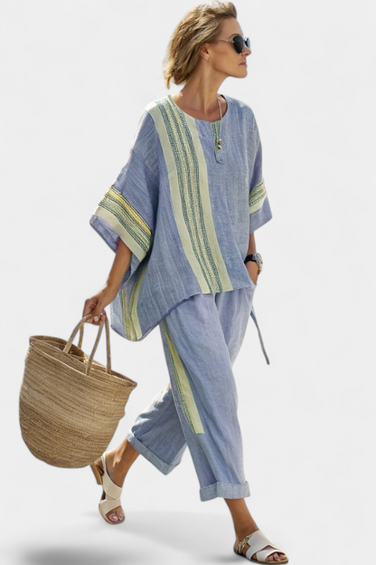 Women's Oversized Two Piece Set And Tapered Pants
