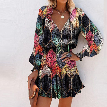Women's Floral Mini Dress