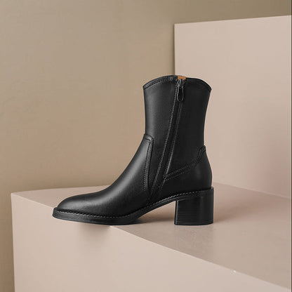 Zaria Genuine Leather Boots