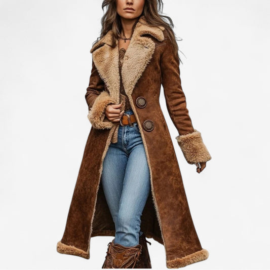 Women's Soft Coat Timeless Design - Fashinoza