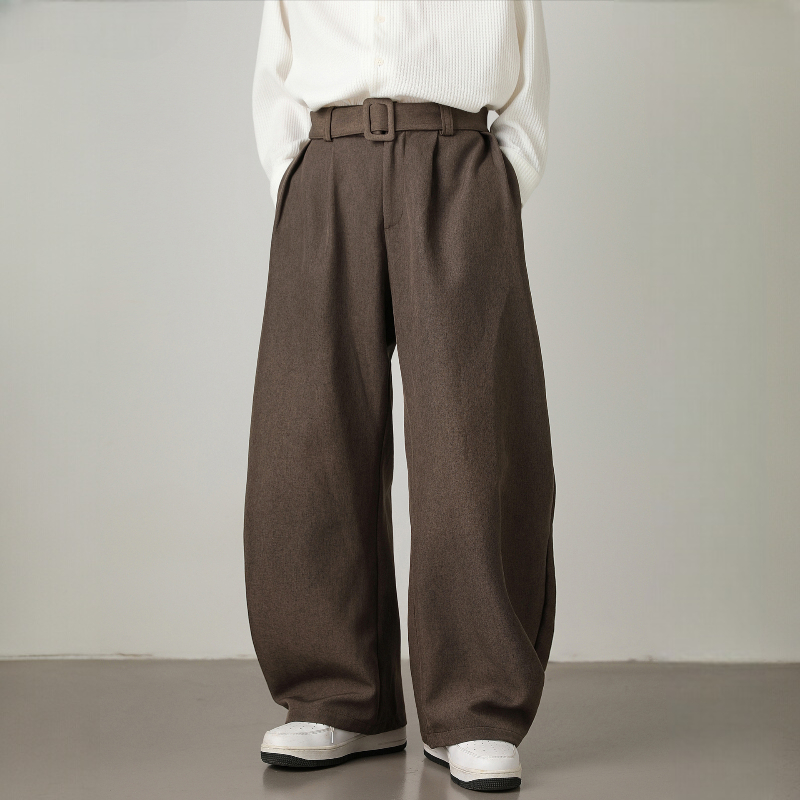 Women's Wide Leg Pants Vintage Style - 
Fashinoza
