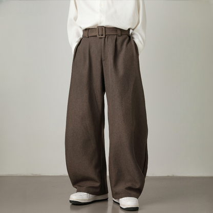 Women's Wide Leg Pants Vintage Style - 
Fashinoza