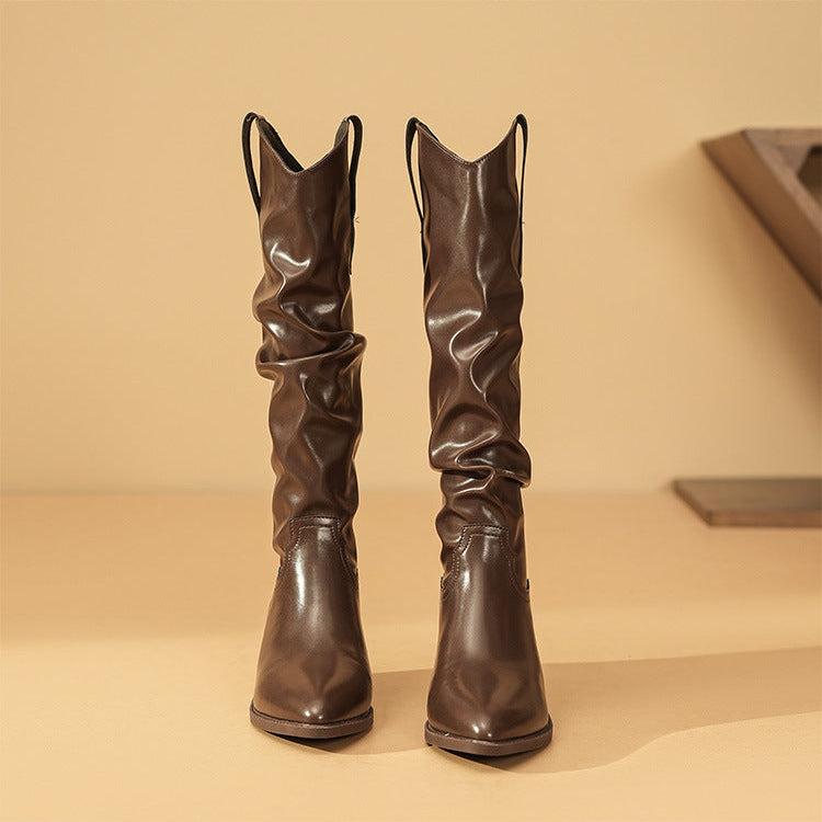 Women's Slouchy Knee High Boots