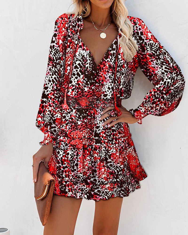 Women's Floral Mini Dress