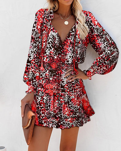 Women's Floral Mini Dress