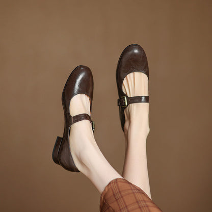 Women’s Elva Genuine Leather Shoes
