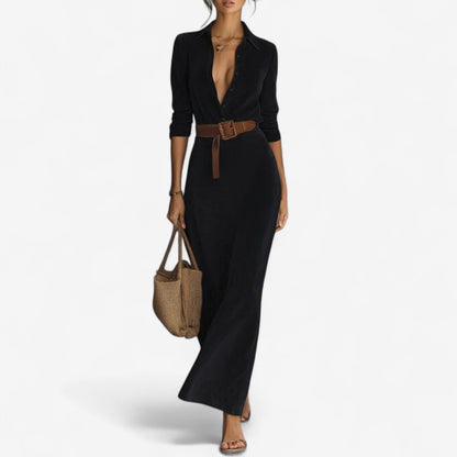 Women's Minimalist Maxi Dress