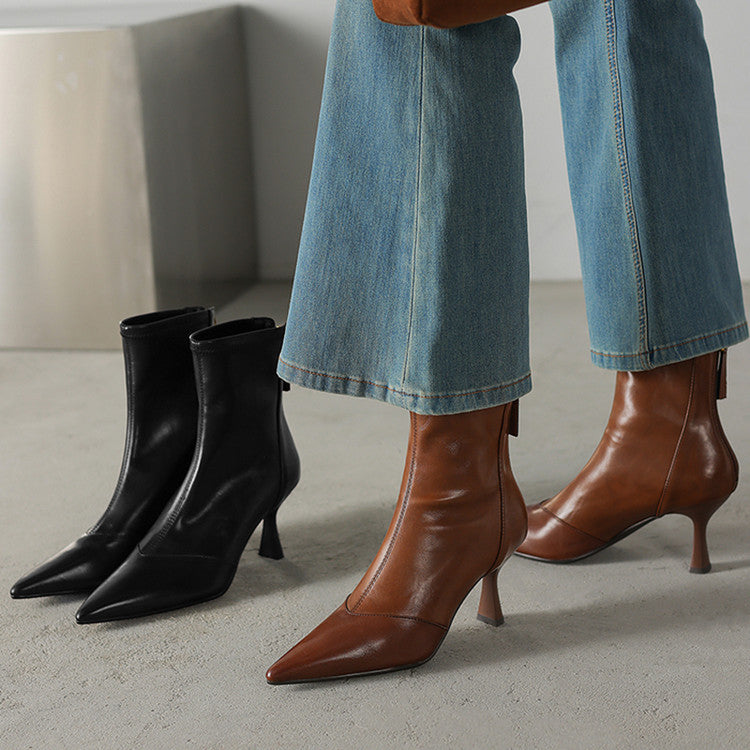 Uvera Genuine Leather Boots