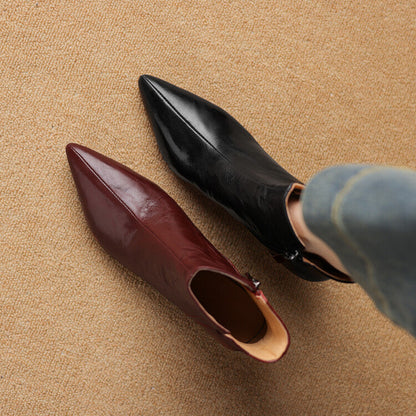 Klyra Genuine Leather Boots