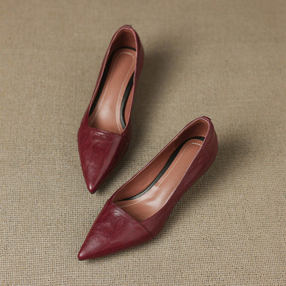 Venza Genuine Leather Heels