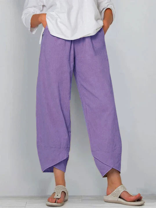 Women's Lightweight Cropped Summer Pants