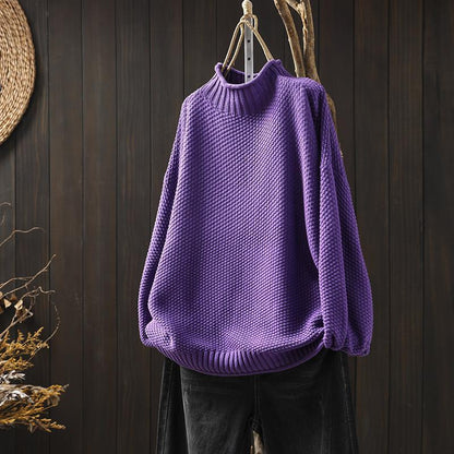 Women's Chunky Textured Knit Sweater